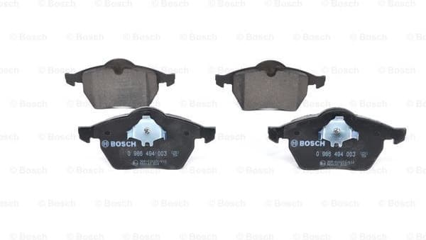 Brake Pad Set, disc brake 0986494003