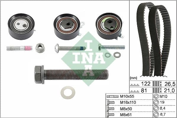 Timing belt kit 530048410
