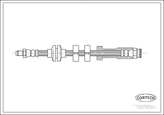 Brake Hose 19018561
