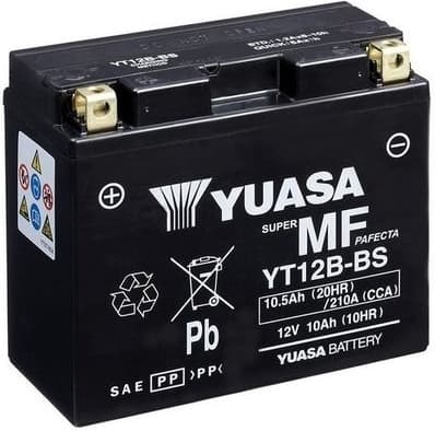 Starter Battery Maintenance Free YT12B-BS