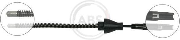 Cable Pull, parking brake K17416