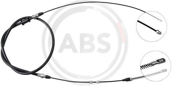 Cable Pull, parking brake K12118