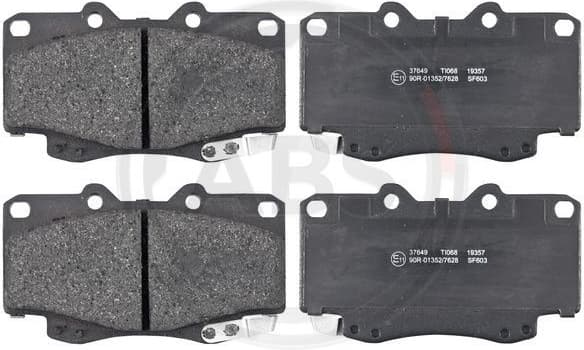 Brake Pad Set, disc brake 37649
