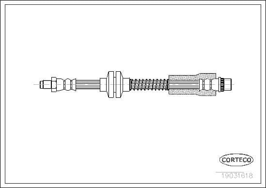 Brake Hose 19031618