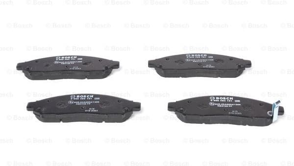 Brake Pad Set, disc brake 0986494151 - image 6