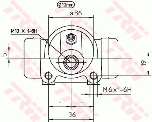 Wheel Brake Cylinder BWD121 - image 2
