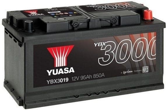 Starter Battery YBX3000 SMF Batteries YBX3019