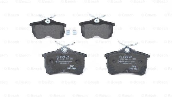 Brake Pad Set, disc brake 0986424661 - image 3