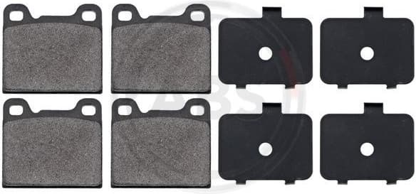 Brake Pad Set, disc brake A.B.S. 36049