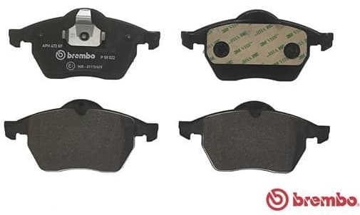 Brake Pad Set, disc brake PRIME LINE P59022 - image 2