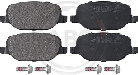 Brake Pad Set, disc brake 37317