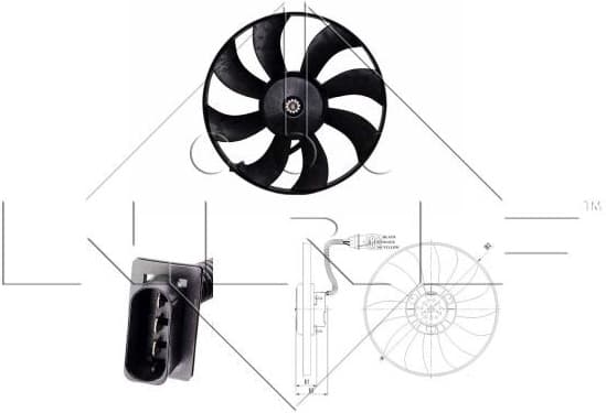 Fan, engine cooling 47410 - image 2