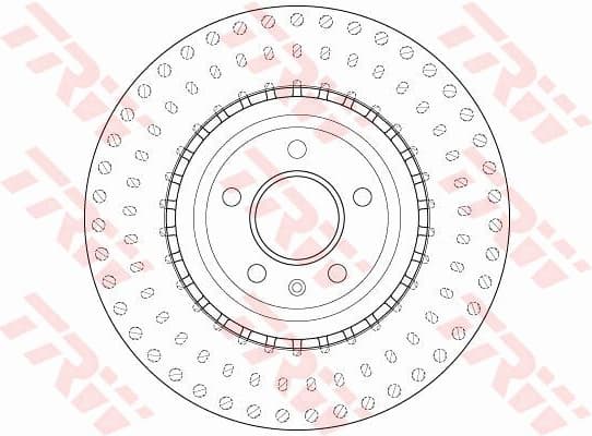 Brake disc, 1pcs FRONT, Top Quality DF6149S - image 4