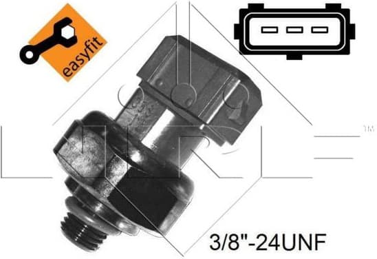 Pressure Switch, air conditioning EASY FIT 38941