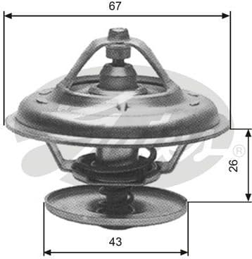 Thermostat, coolant TH13380G1