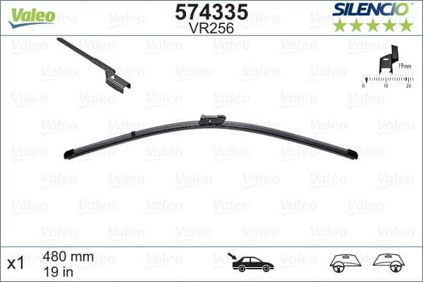 Wiper Blade SILENCIO REAR 574335