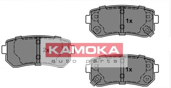 Brake pads rear JQ101146