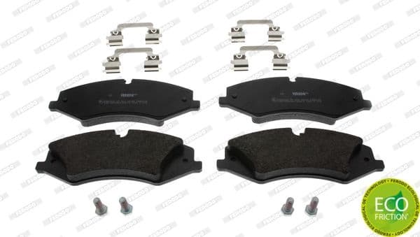 Brake pads front, Top Quality FDB4104 - image 2