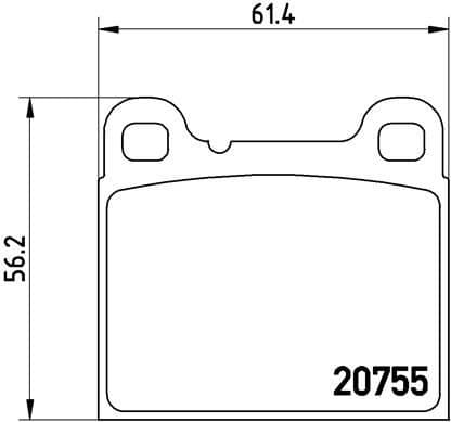 Brake Pad Set, disc brake PRIME LINE P86002
