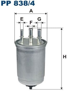 Fuel Filter PP838/4