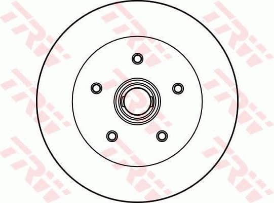 Brake Disc DF2587 - image 2