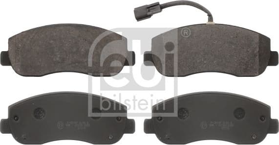 Brake Pad Set, disc brake 16845