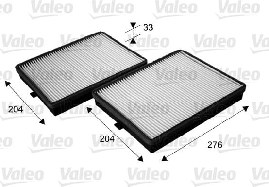 Filter, cabin air VALEO ESSENTIAL 715685