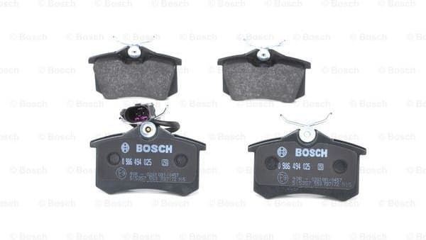 Brake Pad Set, disc brake 0986494025