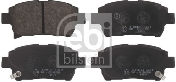 Brake Pad Set, disc brake 16725