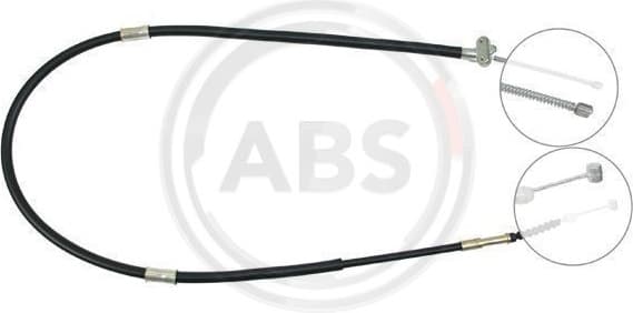 Cable Pull, parking brake K12818