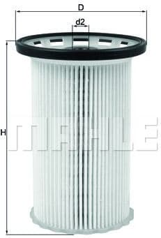 Filter diesel fuel KX342 - image 2