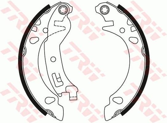 Brake Shoe Set GS8473 - image 2