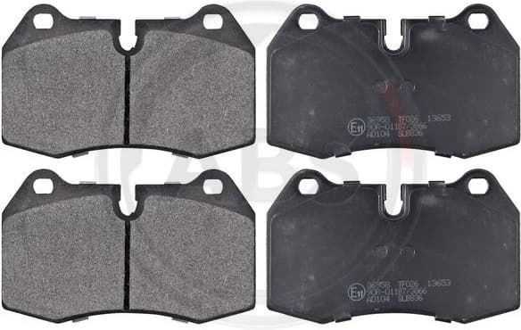 Brake Pad Set, disc brake 36958