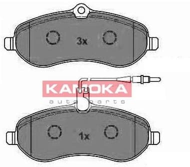 Brake Pad Set, disc brake JQ1013542
