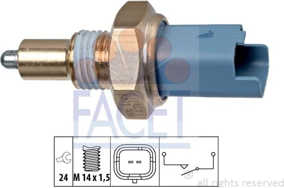 Switch reverse light 7.6271