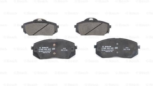 Brake Pad Set, disc brake 0986494422 - image 3
