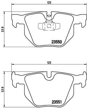 Brake Pad Set, disc brake PRIME LINE P06039