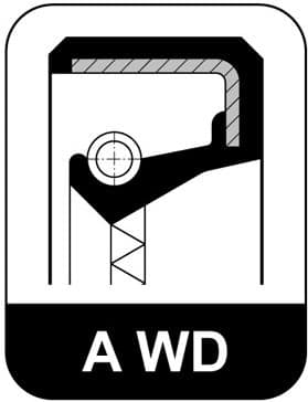 Seal differential-shaft 302.589 - image 2