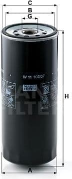 Oil Filter W11102/37