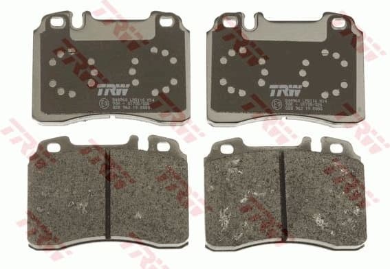 Brake Pad Set, disc brake COTEC GDB962 - image 2