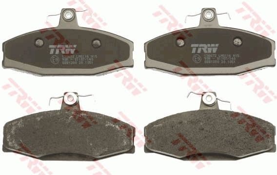 Brake Pad Set, disc brake COTEC GDB1280 - image 2