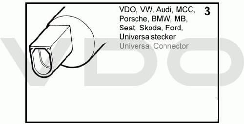 Žibintų apiplovimo siurbliukas VDO - 246-086-001-002Z - image 2