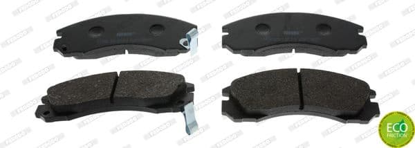 Brake pads front, Top Quality FDB765 - image 2