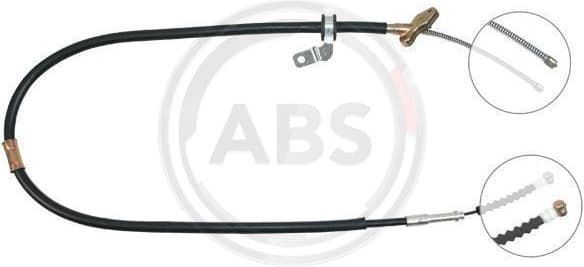 Cable Pull, parking brake K16337