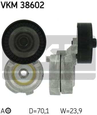 Belt Tensioner, V-ribbed belt VKM 38602