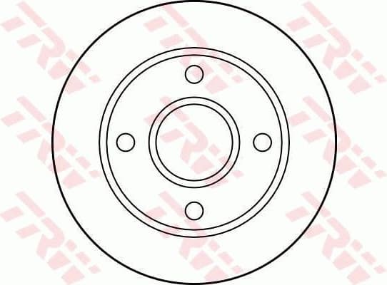 Brake Disc DF2752 - image 2