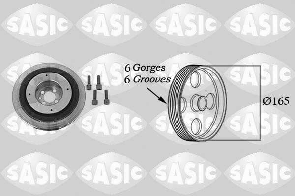 Belt Pulley, crankshaft 9001813