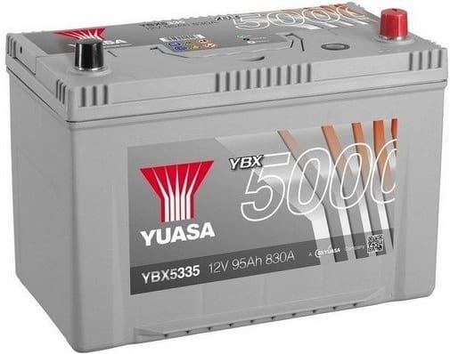 Starter Battery YBX5000 Silver High Performance SMF Batteries YBX5335