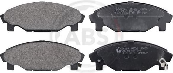 Brake Pad Set, disc brake 36869