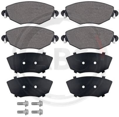 Brake Pad Set, disc brake 37215